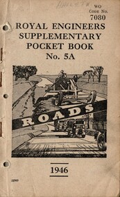 Royal Engineers Supplementary Pocket Book No. 5A 1946