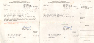 National Service Medical NS23 (rev 3/69)