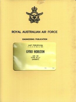 Royal Australian Air Force: Engineering Publication: Gyro Horizon Mk3D, Type H.L 7