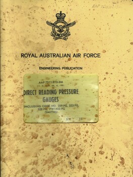 Engineering Publication: Direct Reading Pressure Gauges Including Code No. 259 PG, 323 PG, 329 PG, PW1422 PG 