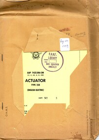 Royal Australian Air Force: Actuator Type 258 (English Electric)