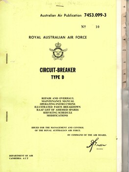 Royal Australian Air Force: Circuit-Breaker Type D