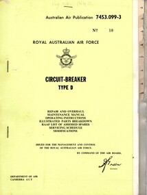 Royal Australian Air Force: Circuit-Breaker Type D