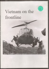 Front of cover - Vietnam on the Frontline