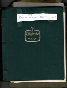 Australian Army: Miscellaneous Documents
