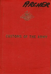 Australian Army: Customs of the Army
