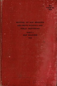 Manual of Map Reading: Air Photo Reading and Field Sketching, Part 1: Map Reading, 1955