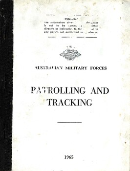 Australian Military Forces: Patrolling and tracking, 1965