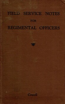 Field Service Notes for Regimental Officers