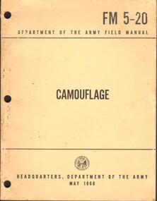 Manual, Camouflage, 1968