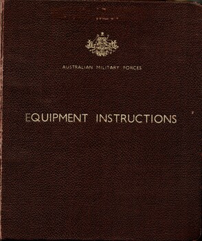 Australian Military Forces: Equipment Instructions