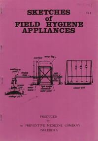 Sketches of Field Hygiene Appliances (Copy 1)