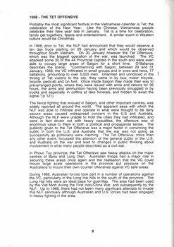 A Copy of Vietnam Veterans Council of Victoria Inc.: A brief history of the Vietnam War
