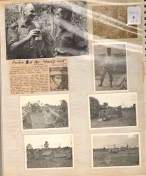 Photographs and a newspaper clipping from Gerald Anthony Cudmore