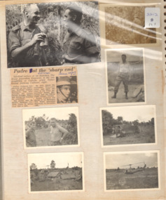 Photographs and a newspaper clipping from Gerald Anthony Cudmore