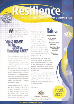 A Collection of Issues - Sons & Daughters of Vietnam Veterans