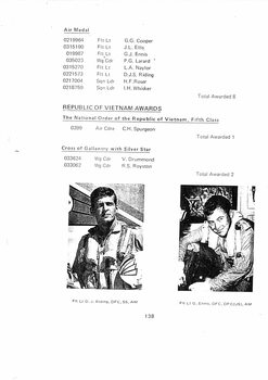 A copy of Australian Gallant and Distinguished Service Vietnam 1962-1973
