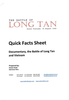 The Battle of Long Tan 18/8/66 - NVA/VC Revisited.