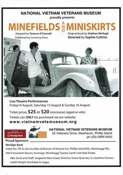 A Collection of Articles for the Minefields and Miniskirts Performance in August 2015