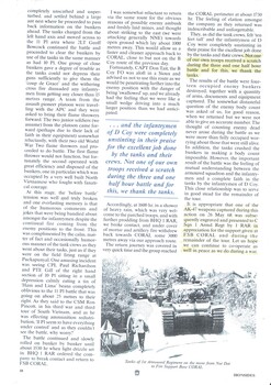 A Copy of Infantry/Tank Action at Fire Support Base Coral by then OC D Coy 1 RAR Major A.W. Hammett