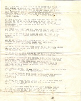 A Memo Titled A Letter of Warning from Vietnam