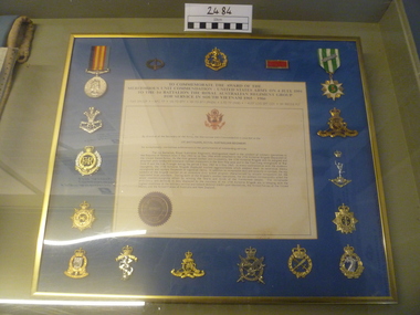 To commemorate the award of the Meritorious Unit Commendation - United States Army on 4 July 1991 to The 1st Battalion