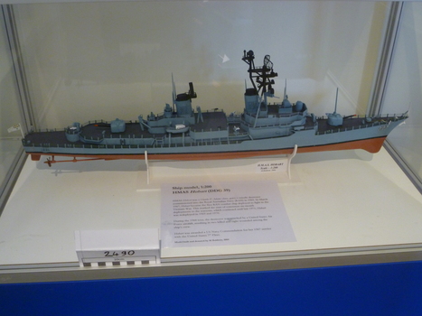 A Scaled Model of HMAS Hobart (DDG 39)