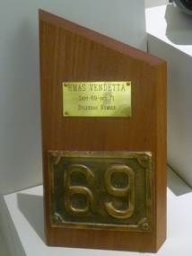 Plaque, HMAS Vendetta
