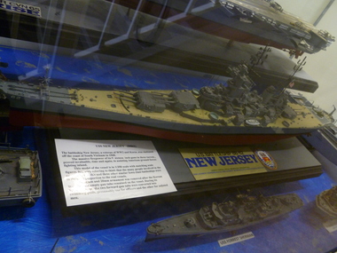 Model, USS NEW JERSEY (BB62)