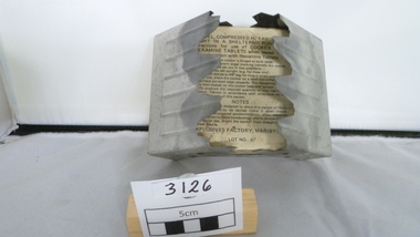 Equipment - Equipment, Army, Stove Hexamine