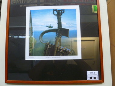 Photograph - Photograph, Framed, The Huey - Vietnam Icon, 1971