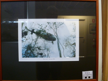 Photograph - Photograph, Framed, Dust-off - Vietnam 1970