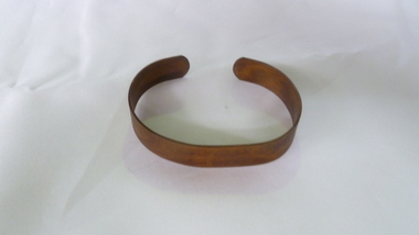 Copper facsimile of MIA bracelets