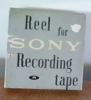Reel for Sony Recording tape