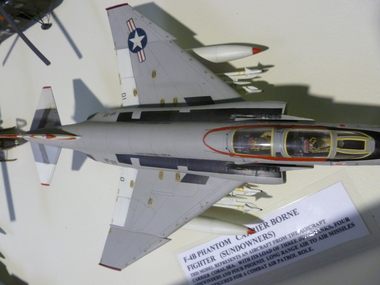 Model, F4B Phantom fighter