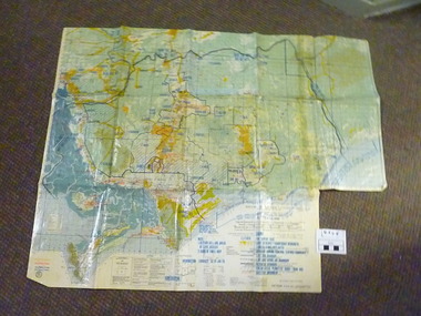 Map, C. 1969 - 70