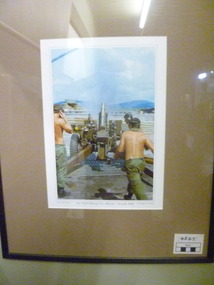 Photograph, 105 Field Battery Fire Mission