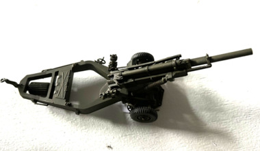 A Model of a M-102, 105mm Howitzer