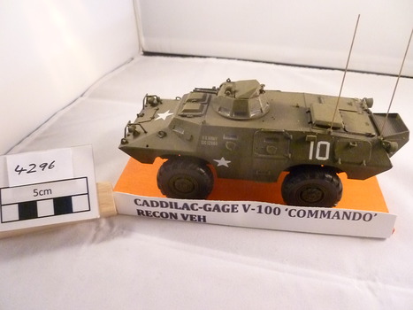 Model Cadillac-Gage V-100 "Commando" Recon Vehicle
