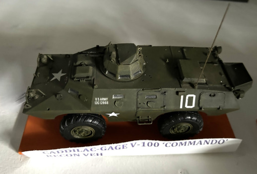 A Model of a Cadillac-Gage V-100 'Commando' Recon Vehicle