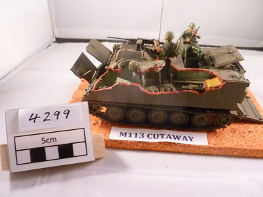 Model - Model, M113 APC cutaway