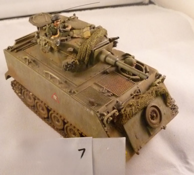 Model of M-113 Armoured Personal Carrier