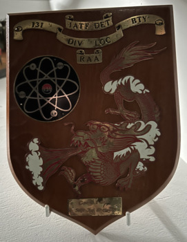 Unit Plaque, 131 Divisional Locating Battery