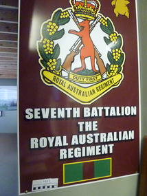 Coloured poster 7th RAR