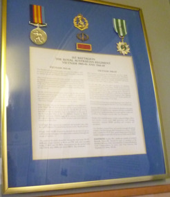1st Battalion The Royal Australian Regimen, Vietnam 1965-66 and 1968-69