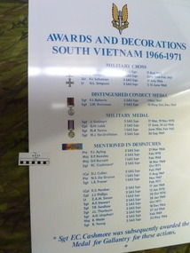 Poster - Poster, Information Board, Awards and Decorations South Vietnam 1966-1971