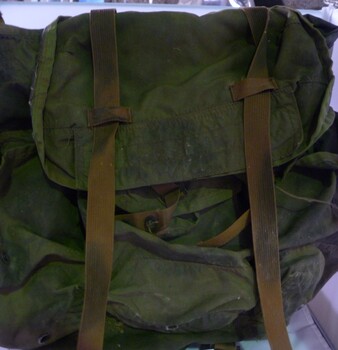 A United States Military Alice Backpack - All-Purpose Lightweight Individual Carrying Equipment
