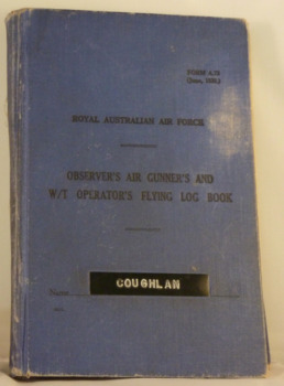Observer's, Air Gunner's & W/T Operator's Flying Log Book