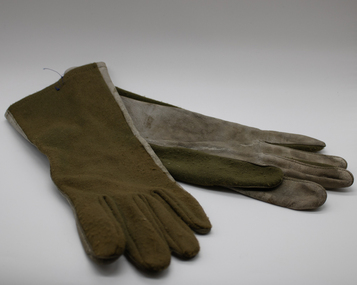 A pair of flying gloves