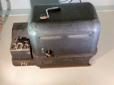Equipment, Army Tape Reader with lid down